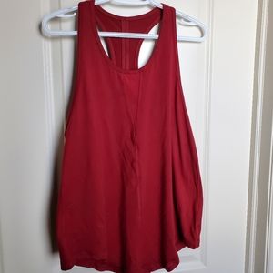 ZYIA Effortless Tank Long, Cranberry, XXL